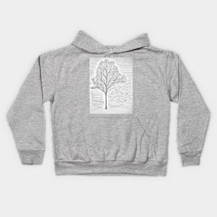 Tree 14 Version 2 Kids Hoodie